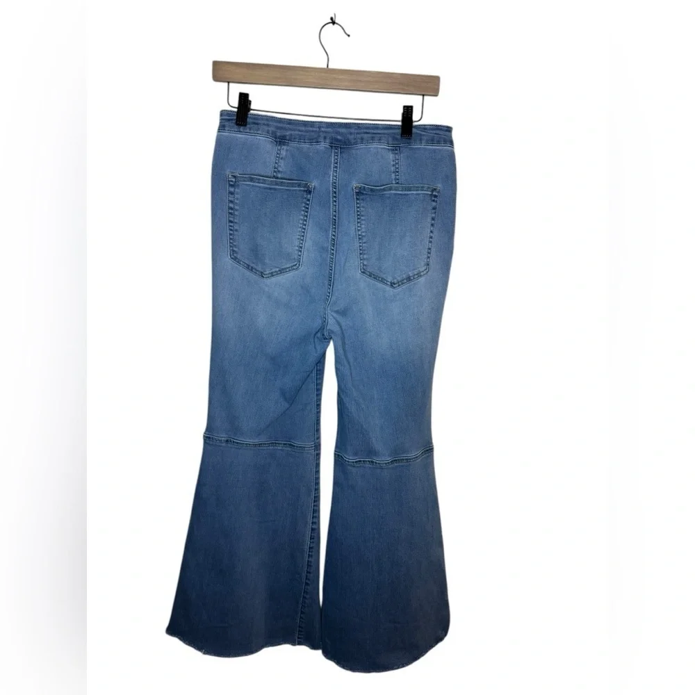 Free People Just Float On High Waist Flare Jeans Size 30